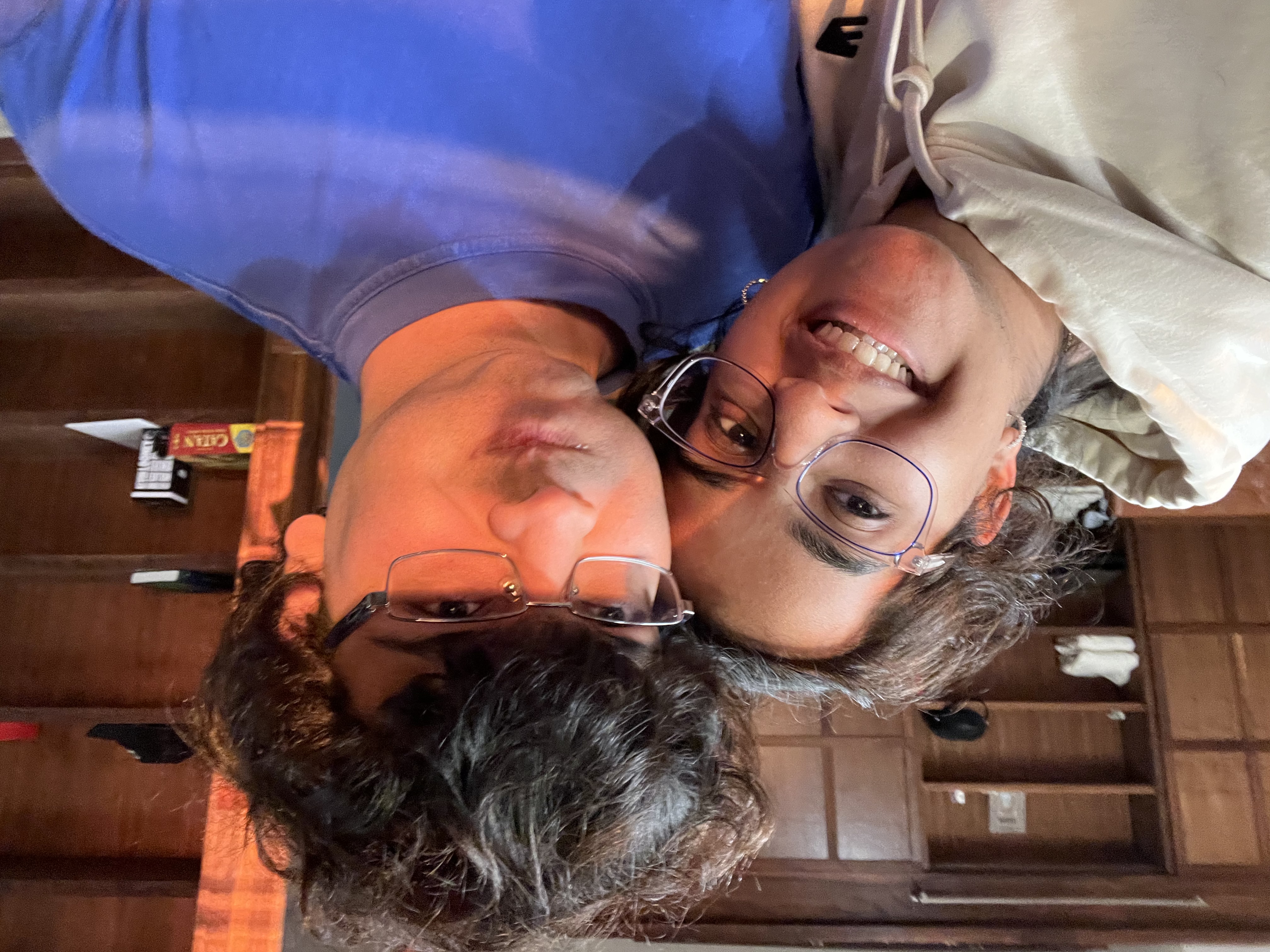 me and anushk my friend-turned-cofounder